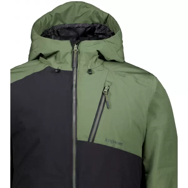  Herren-Winterjacke ALTISPORT GALLUS KHAKI 
