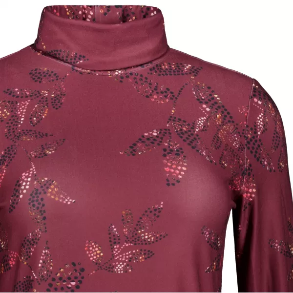  Damen-T-Shirt ALTISPORT GERDA BURGUND 