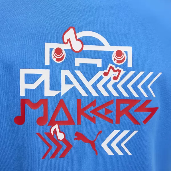  Hemd PUMA NEYMAR JR PLAYMAKER TEE 66032110 PUMA TEAM ROYAL/PUMA RED 