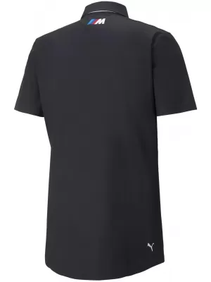 Herren-T-Shirt mit Kragen PUMA BMW TEAM SHIRT 76333701 ANTHRAZIT