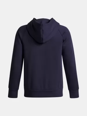 Jungen-Sweatshirt UNDER ARMOUR UA RIVAL FLC FLAMIN WDMRK HD 6003781-403 BLAU