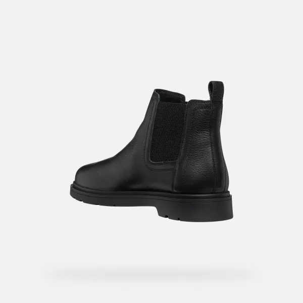  Herren-Stiefeletten GEOX SPHERICA EC1 SCHWARZ 
