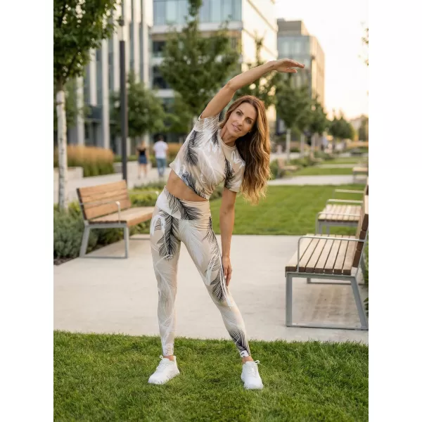  Premium-Crop-Top für Damen ALTISPORT VOJ/ALW001TR07 BRAUN 