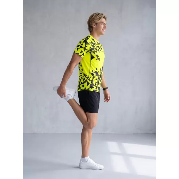  Funktionelle Kompression von Männern t -Shirt Premium ALTISPORT VOJ/ALM108TR04 NEON 