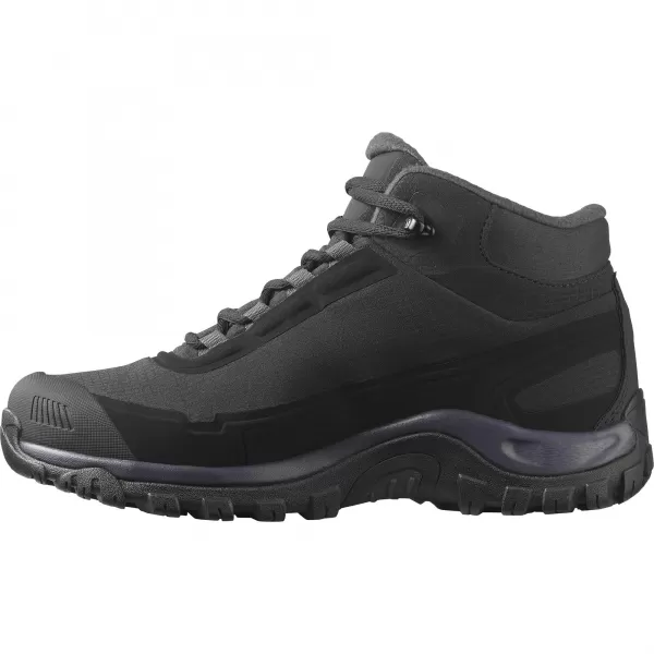  Damenschuhe SALOMON SHELTER WATERPROOF W SCHWARZ/NINE IRON/EXCALIBUR 