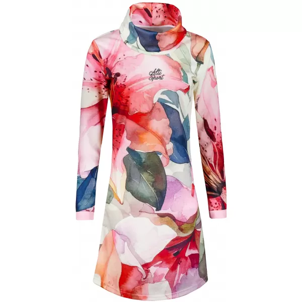  Erweitertes Premium-Sweatshirt für Damen ALTISPORT VOJ/ALW117MI06 LILIENLICHT 