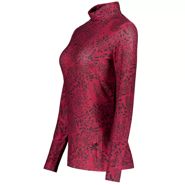  Damen-T-Shirt KIXMI VENUS BURGUND 