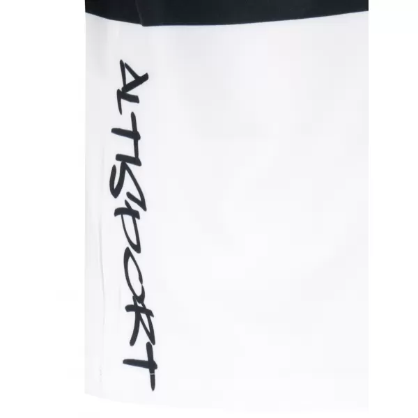  Premium-Shirt für Herren ALTISPORT VOJ/ALM051KOS01 SCHWARZ UND WEIß 
