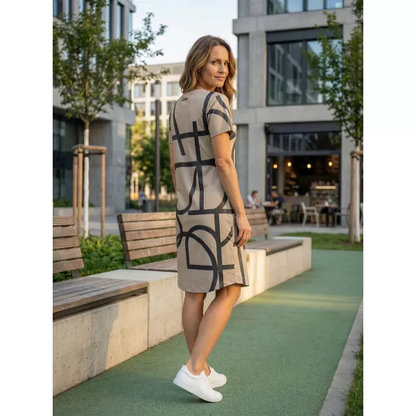  Damen erweitert T -Shirt Premium ALTISPORT VOJ/ALW085SAT02 HELLBRAUN 