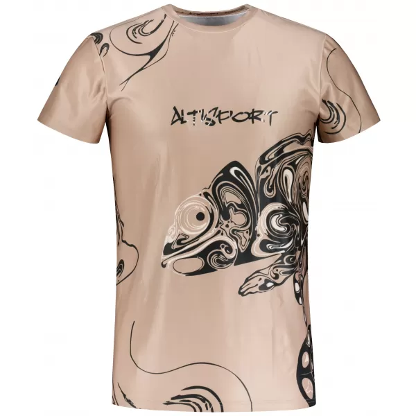  Herren Freizeithemd Premium ALTISPORT VOJ/ALM122TR06 BEIGE 