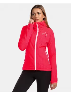 Fleece-Sweatshirt für Damen KILPI FRENSIS-W ZL0203KI ROSA