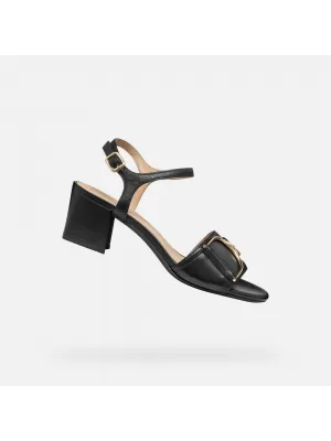 Damensandalen GEOX NEERAKLIA 50 SCHWARZ