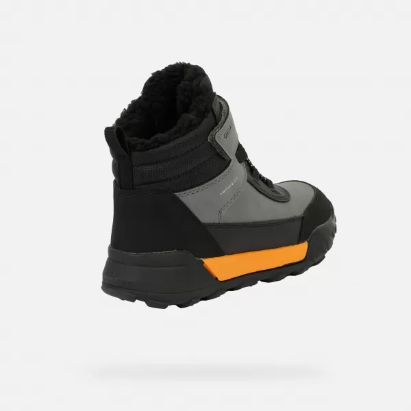  Winterstiefel für Jungen GEOX TREKKYUP B ABX J46MBE0MEMSC0036 SCHWARZ 