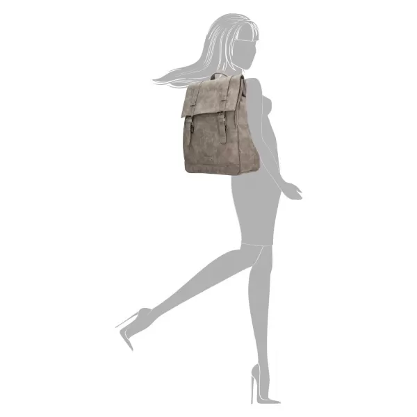  Rucksack ENRICO BENETTI AMY TABLET BACKPACK MITTLERES TAUPE 