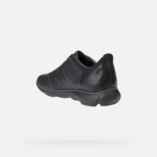  Herren-Sneaker GEOX NEBULA G002784 SCHWARZ 