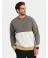 Herren-Sweatshirt OMBRE B1673 KHAKI