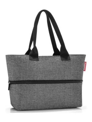 Handtasche REISENTHEL SHOPPER E1 TWIST SILBER