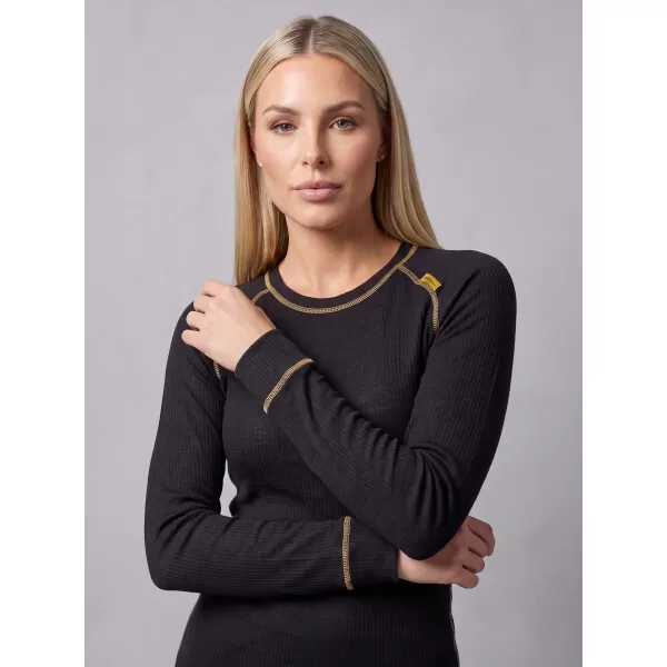  Thermo-Set für Damen ALTISPORT GOLDA SCHWARZ/GOLD 
