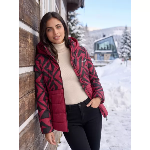  Damenjacke KIXMI VERONICA BURGUND 