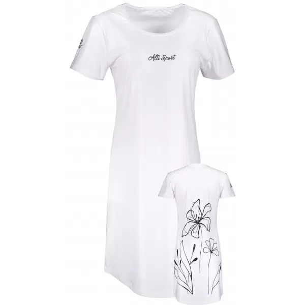  Damen erweitert T -Shirt Premium ALTISPORT VOJ/ALW075SAT02 WEIß 