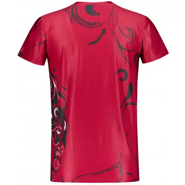  Herren Freizeithemd Premium ALTISPORT VOJ/ALM122TR06 ROT 