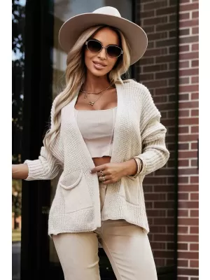 Damen Cardigan NUMOCO 630-1 BEIGE