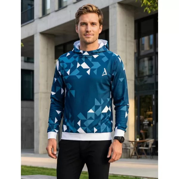  Hochwertiges Funktions-Sweatshirt für Herren ALTISPORT VOJ/ALM108MI01 MARINE-WEIß 