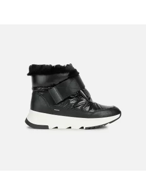 Damen-Stiefeletten GEOX FALENA SCHWARZ