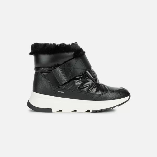  Damen-Stiefeletten GEOX FALENA SCHWARZ 