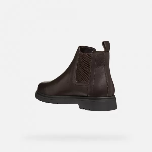  Herrenschuhe GEOX SPHERICA EC1 G006535 DUNKELBRAUN 