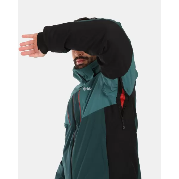  Herren-Skijacke KILPI TONNSI-M ZM0111KI DUNKELGRÜN 