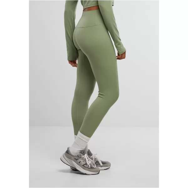  Damenhosen URBAN CLASSICS TB7804 MATCHA GREEN 