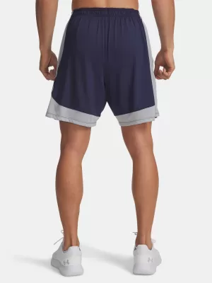 Herrenshorts UNDER ARMOUR UA TECH VENT 2IN1 SHORT 6005917-410 BLAU