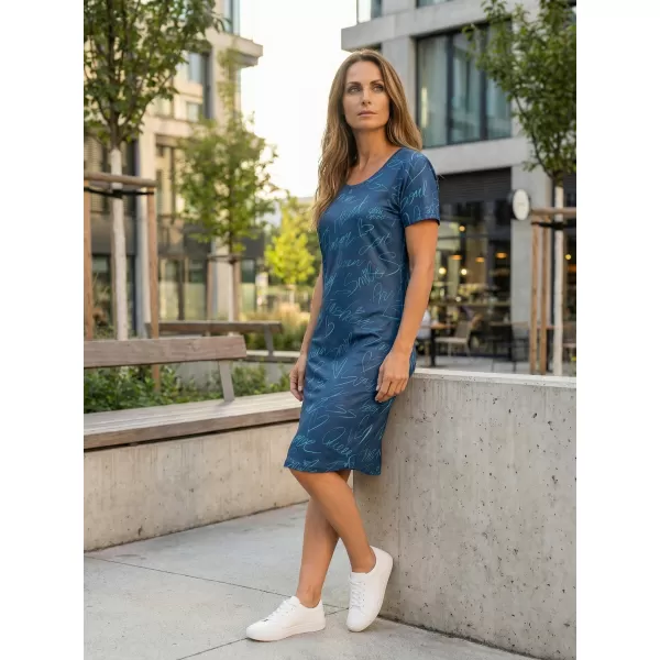  Erweitertes Premium-T-Shirt für Damen ALTISPORT VOJ/ALW084SAT02 BLAU 
