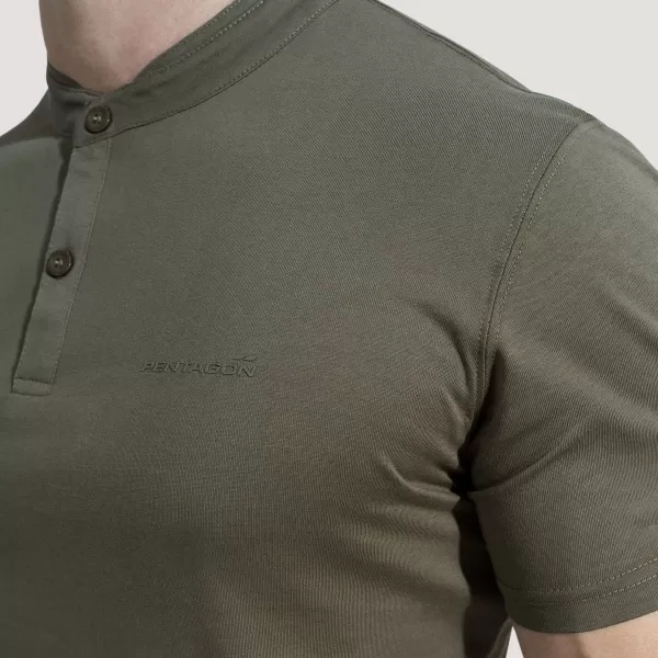  T-Shirt PENTAGON ROMEO 2.0 HENLEY T-SHIRT K09050 BRAUNGRAU 