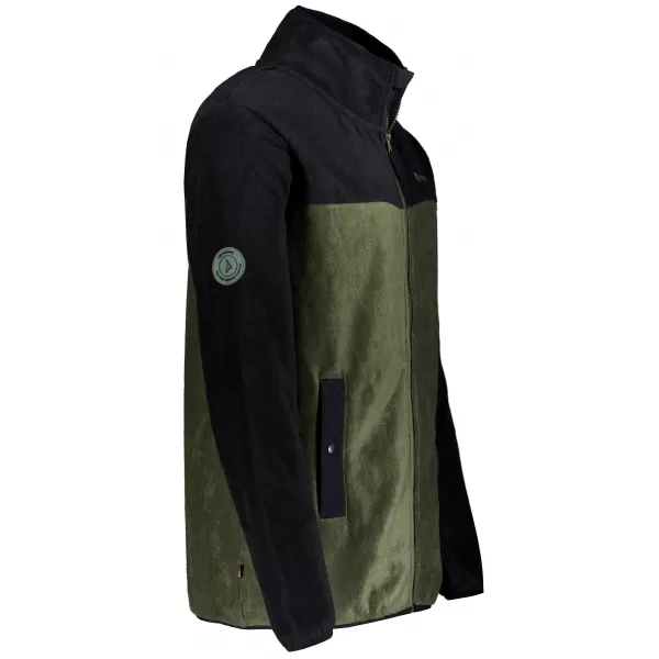  Fleece-Sweatshirt für Herren ALTISPORT GAMEL KHAKI 