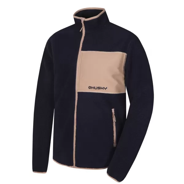  Herren-Sweatshirt HUSKY ADDY ZIP M DUNKELBLAU 