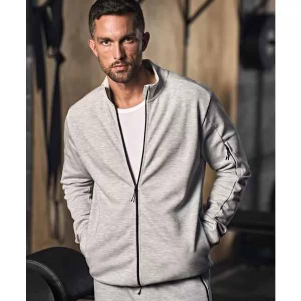  Herrenjacke TEE JAYS | TJ 5704 GRAU MELIERT 