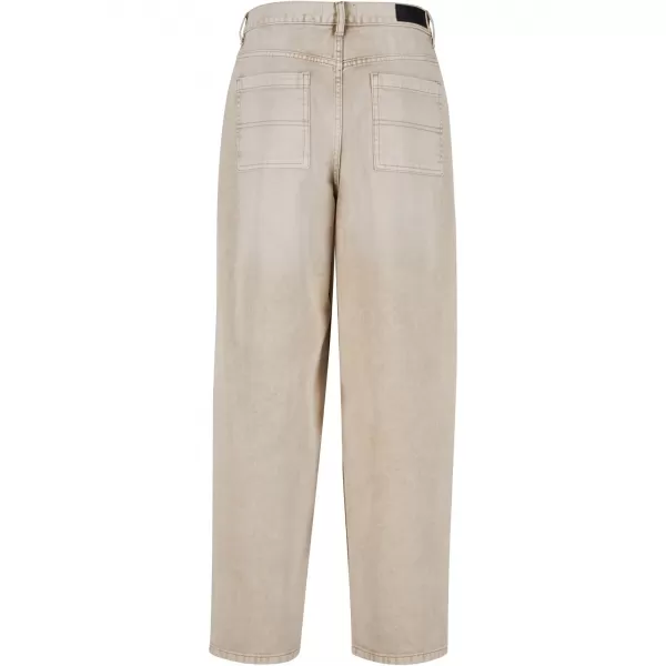  Jeans URBAN CLASSICS TB4461 WEIß SCHMUTZIG GEWASCHEN 