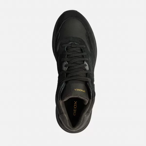  Herrenschuhe GEOX SPHERICA ACTIF X1 G011320 SCHWARZ 