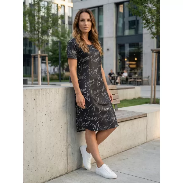  Erweitertes Premium-T-Shirt für Damen ALTISPORT VOJ/ALW084SAT02 SCHWARZ 