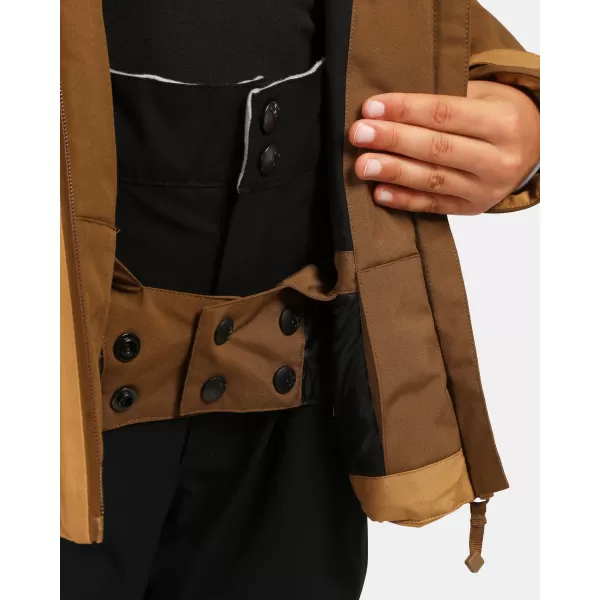  Skijacke für Jungen KILPI DENVER-JB ZJ0101KI BRAUN 