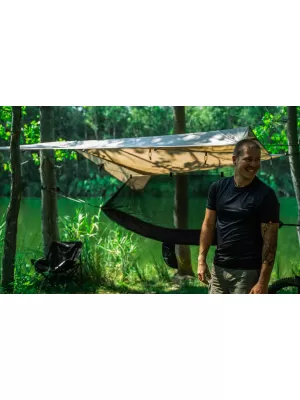 Unterschlupf PENTAGON WILD TARP 3X3M D19026 BRAUNGRAU