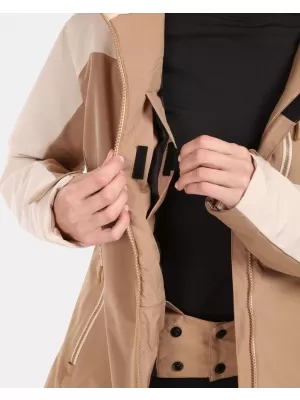 Damen-Skijacke KILPI FLIP-W ZL0110KI BEIGE