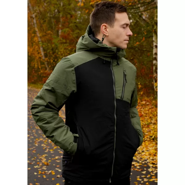  Herren-Winterjacke ALTISPORT GALLUS KHAKI 