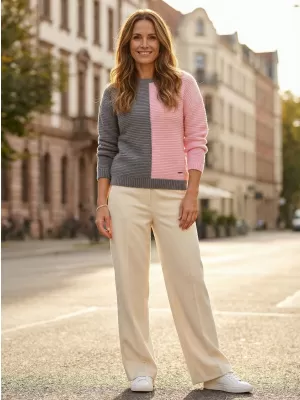 Damenpullover KIXMI VERENA ROSA