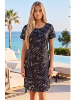 Erweitertes Premium-T-Shirt für Damen ALTISPORT VOJ/ALW084SAT02 SCHWARZ