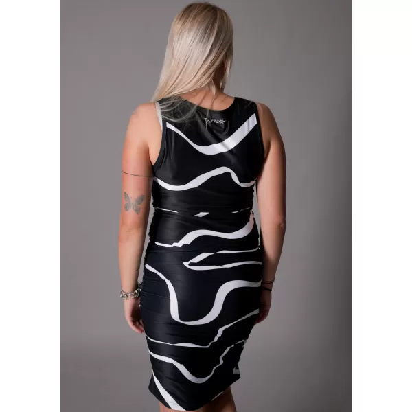  Premium-Kleid für Damen ALTISPORT VOJ/ALW088SAT03 SCHWARZ 