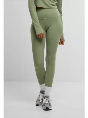 Damenhosen URBAN CLASSICS TB7804 MATCHA GREEN