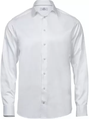 Herrenhemd TEE JAYS | TJ 4020 WEIß